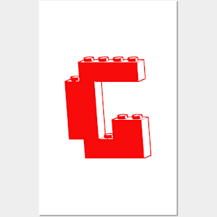 THE LETTER G Posters and Art